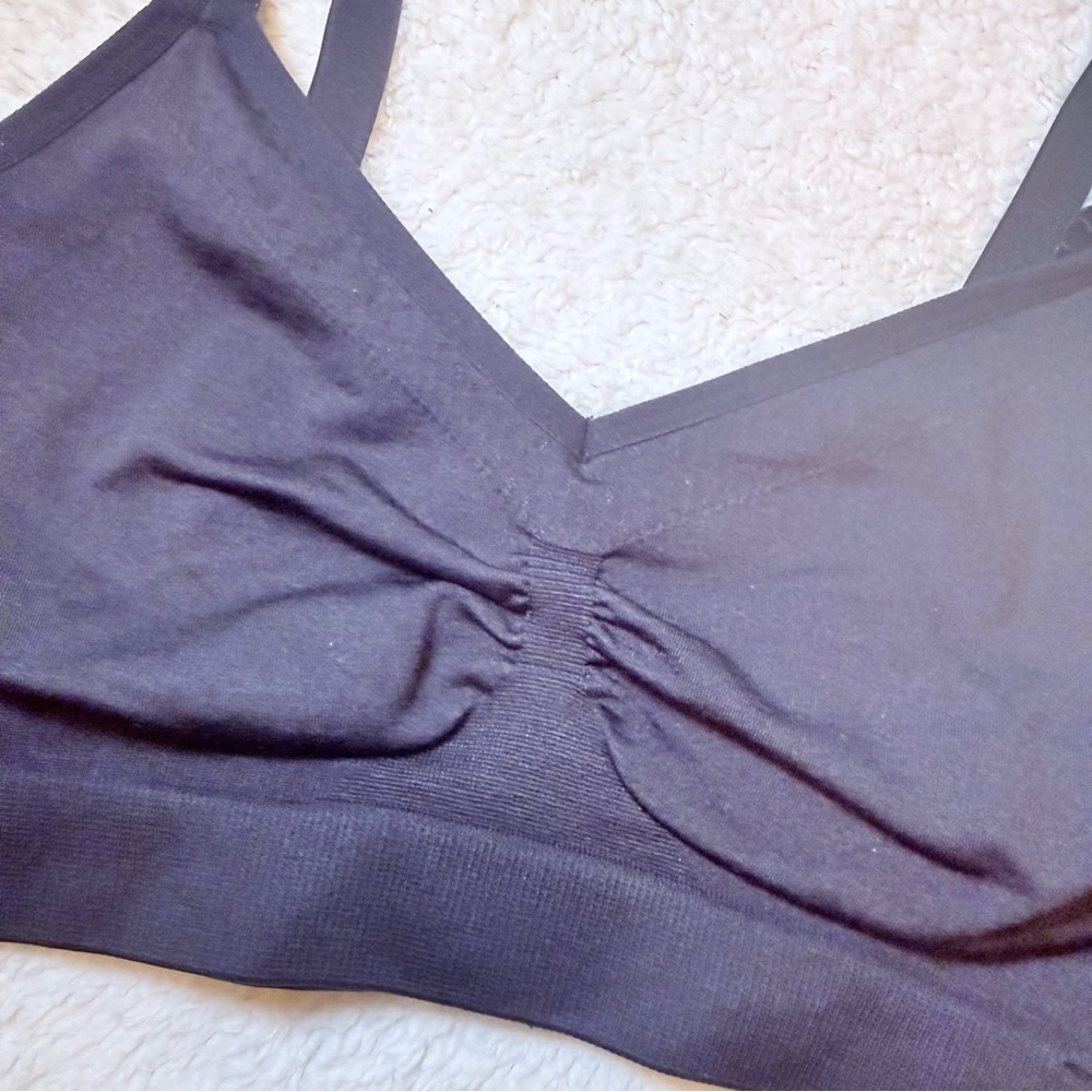 Bravado Basics Comfort Nursing Bra - Black - Size Medium - Picture 2 of 7